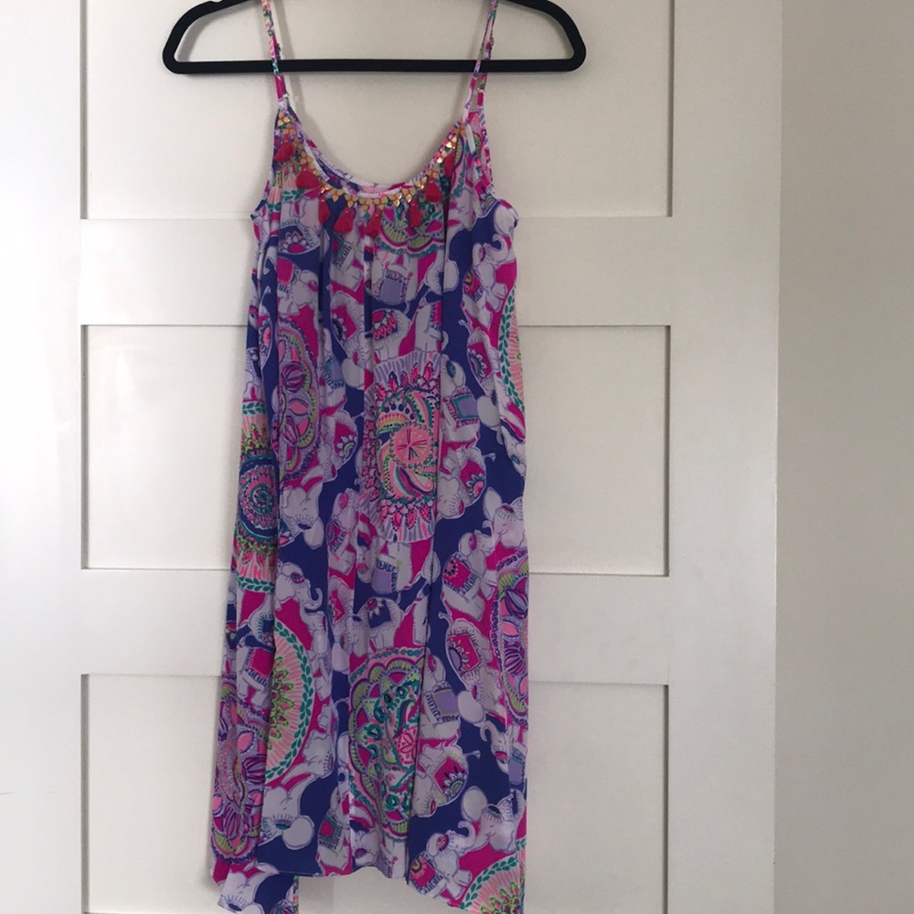 Lilly Pulitzer 100% Silk Summer Dress